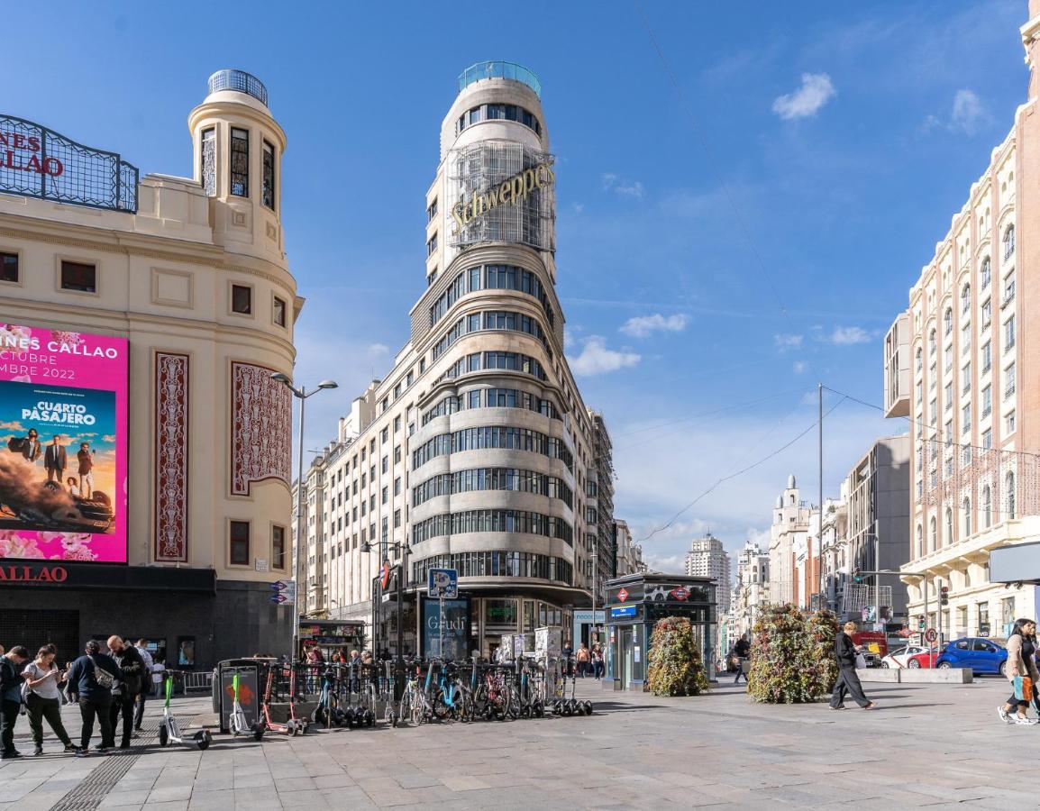 Hotel Gran Via Experience Madrid Exterior foto